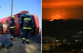 Wypadek na Węgrzech. Drugi kierowca dementuje plotki. Rośnie bilans ofiar rosyjskiego ataku w Kijowie [SKRÓT PORANKA]
