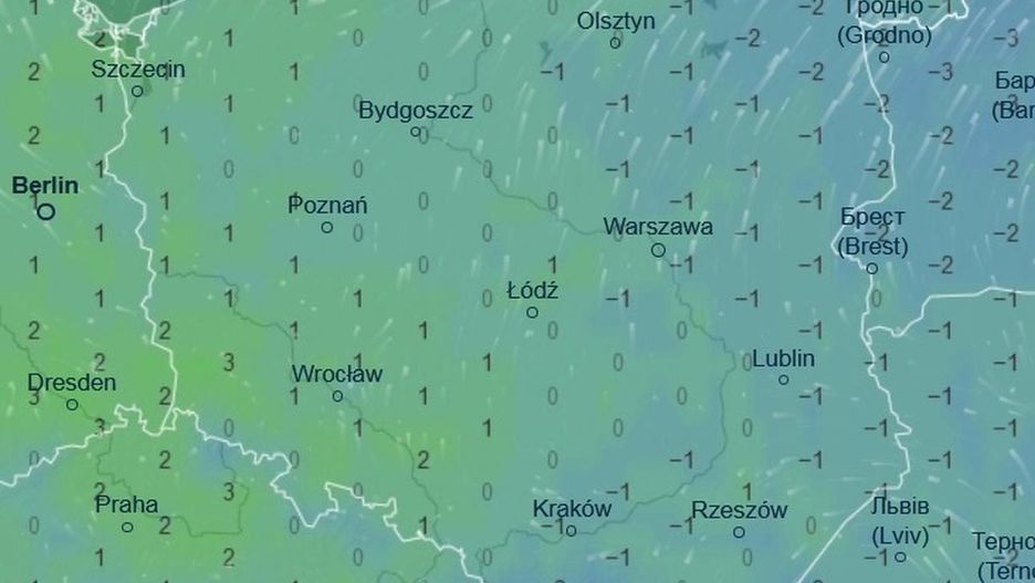 Pogoda zmienną jest. Tak będzie wyglądać Polska w środę
