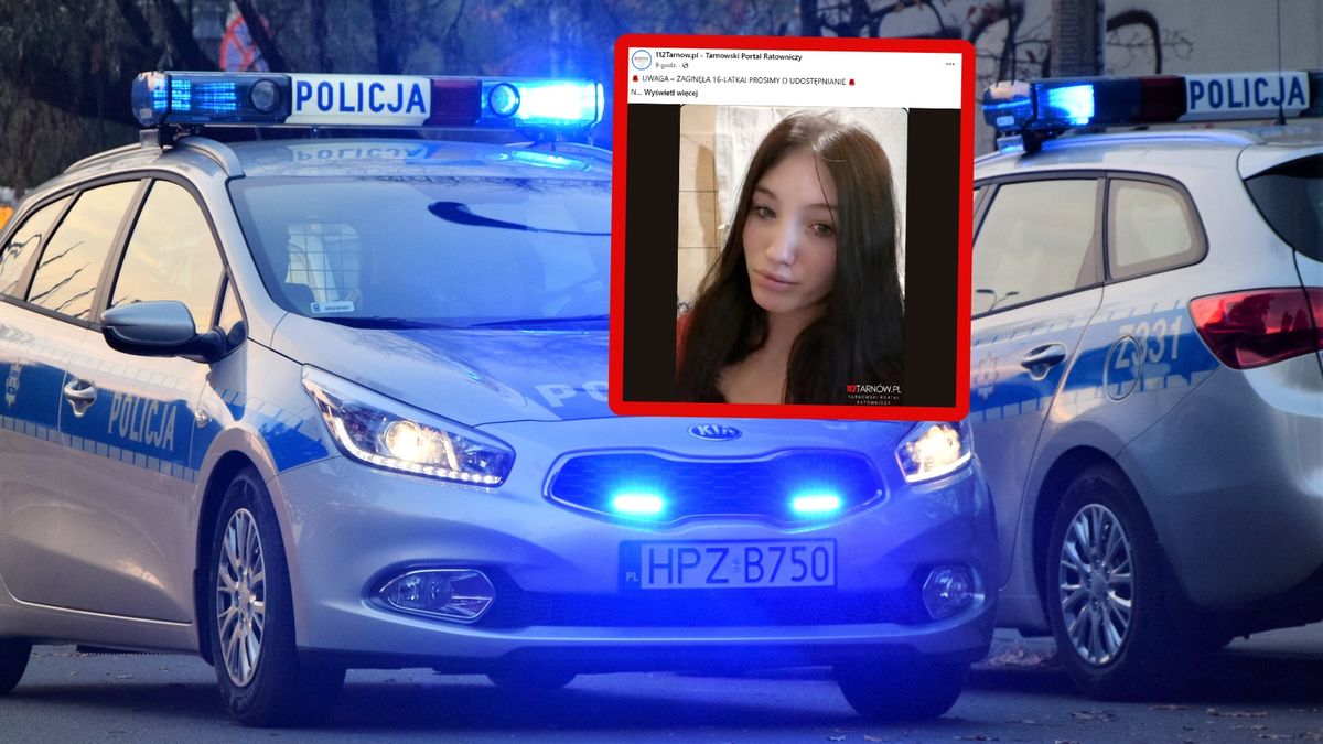 Zaginęła 16-letnia Wiktoria.