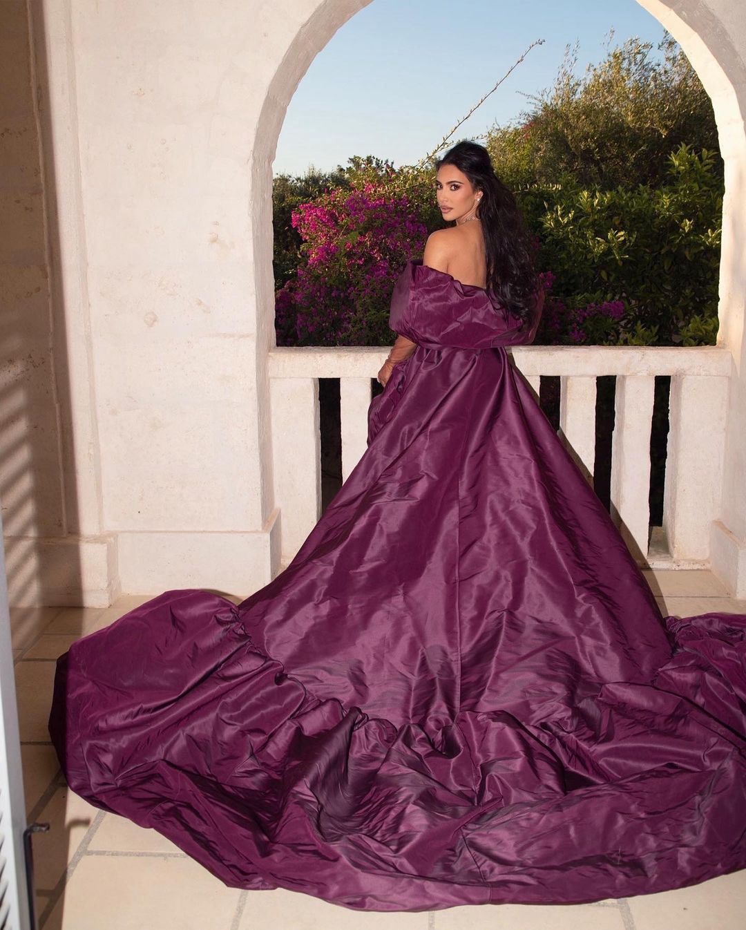 Kim Kardashian na pokazie Dolce&Gabbana