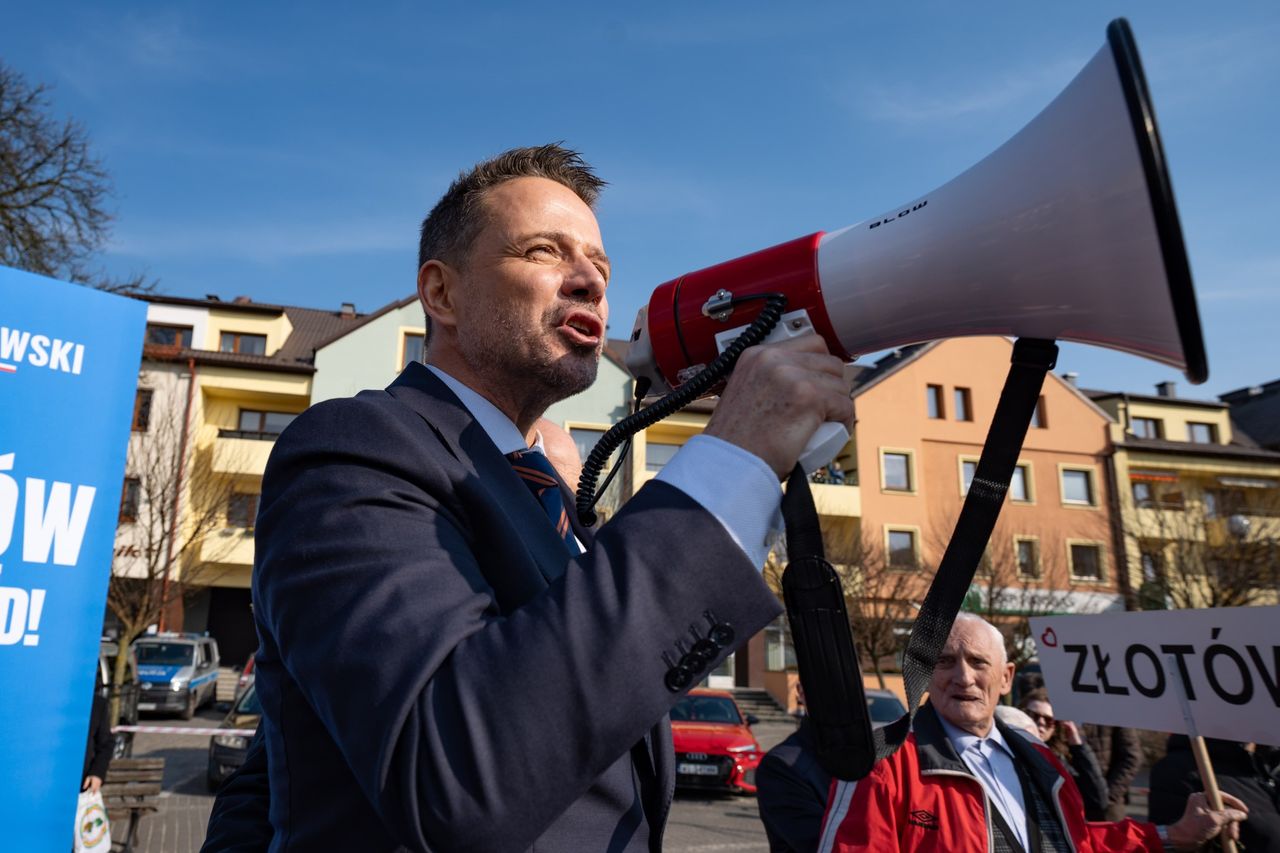 Rafał Trzaskowski w Złotowie