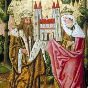 Henryk II z żoną Kunegundą. Fot. domena publiczna