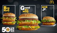 McDonald's Polska na 50-lecia Big Maca loteria z nagrodami Grand Big Mac i Mac Jr, "Big Mac Weekend"