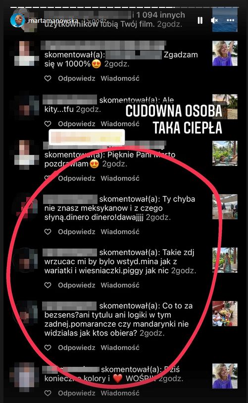 Marta Manowska pod ostrzałem. Opublikowała wiadomości hejterki 