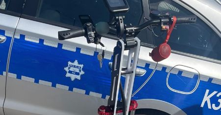 Pijany jechał hulajnogą elektryczną. Dostał wysoki mandat