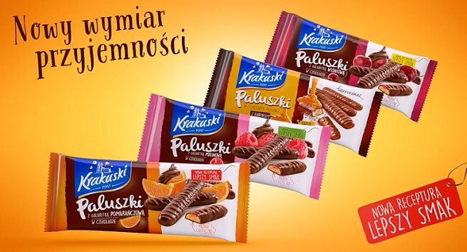 Krakuski Paluszki reklamowane jako „nowy wymiar przyjemności” (wideo)