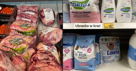 "Masowe groby". Oto zdjęcia z polskiego sklepu Auchan