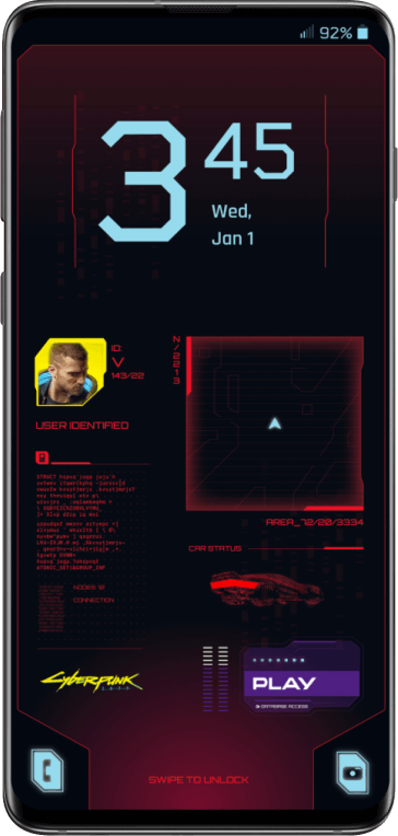 Samuraju, zmień swój smartfon w deck netrunnera z Cyberpunk 2077 2