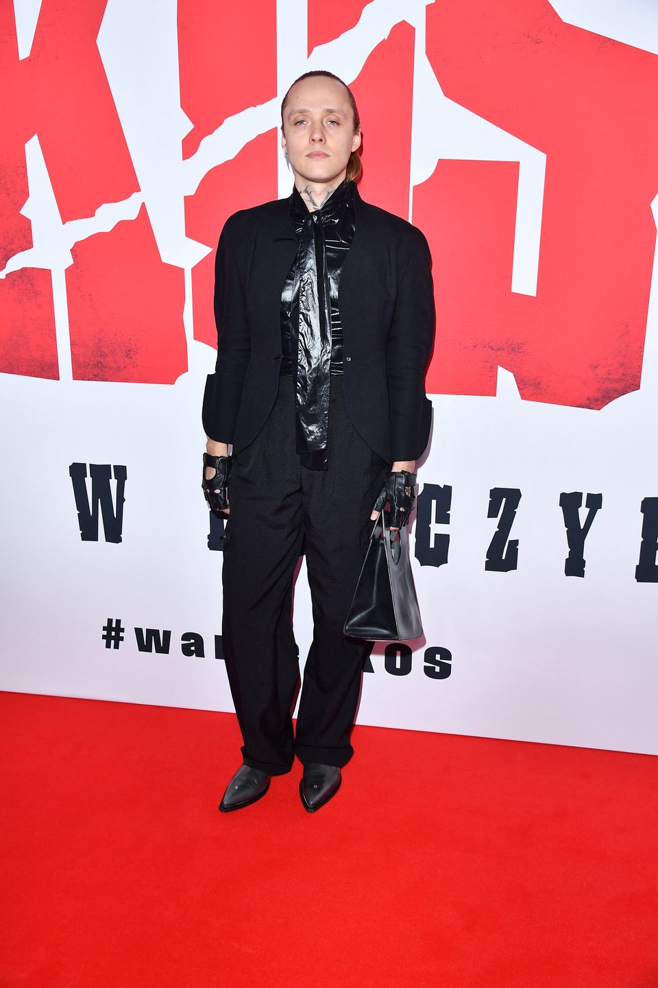 Bartosz Bielenia na premierze filmu "Kos"