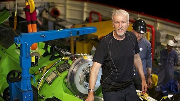 James Cameron na dnie Rowu Mariańskiego 1