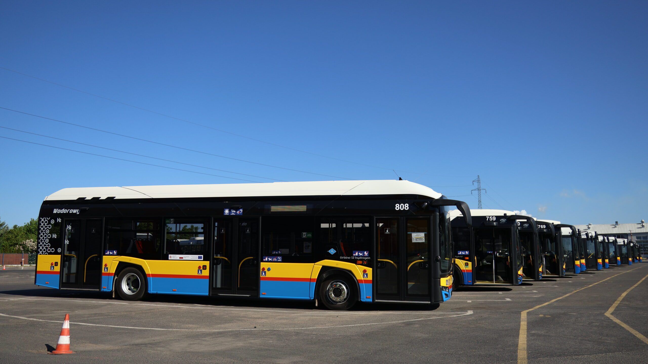 Pierwszy wodorowy autobus w Płocku 