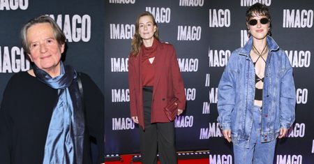 Garstka gwiazd na premierze filmu: Agnieszka Holland w czerni, elegancka Maja Ostaszewska i odważna Aleksandra Domańska