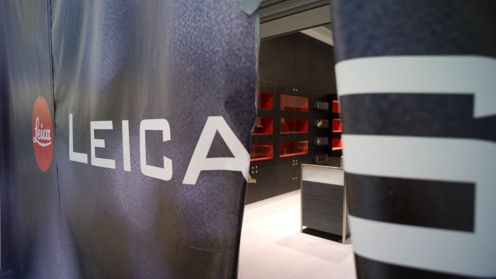 Leica Store w Warszawie - zdjęcia zza kulis 1