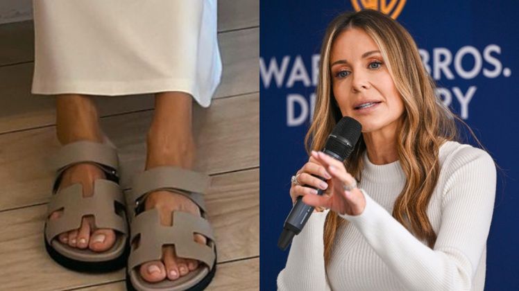 Małgorzata Rozenek w sandałkach Hermes wywołała ogólnopolski spór