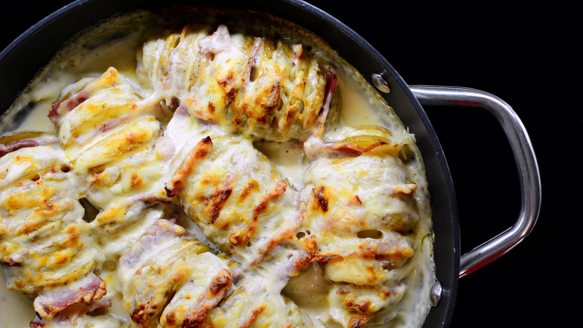 Ziemniaki Hasselback