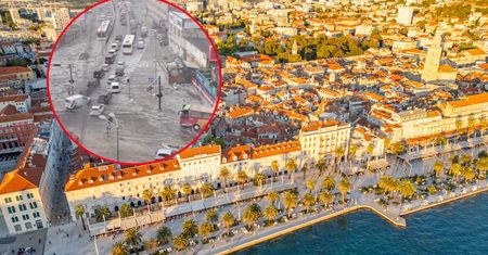 Gwałtowna burza sparaliżowała Split. "Sytuacja bez precedensu"