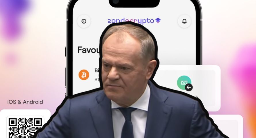 Dalej bez przepisów o kryptoaktywach. Tusk o pieniądzach rosyjskiej mafii w Zondacrypto