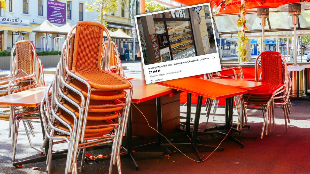 Wysokie ceny najmu lokali gastro w Polsce. Skąd się wzięły?