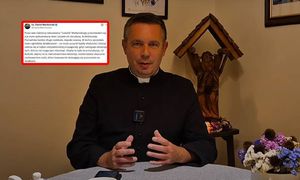 Burza po wpisie księdza. W tle głośny konflikt