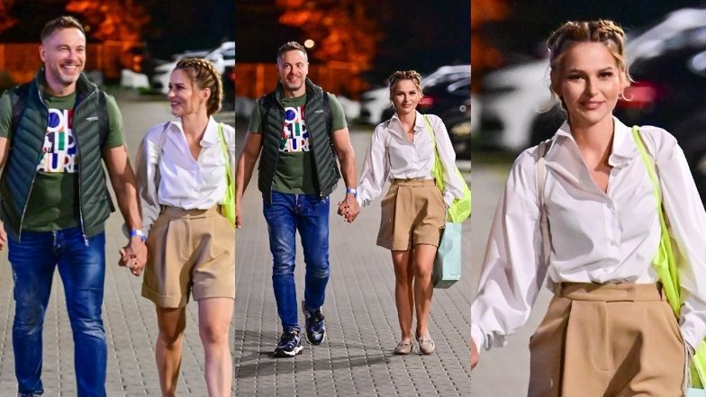 "Taniec z gwiazdami". Uczestnicy i prowadzący opuszczają studio po nagraniach 