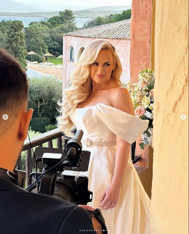 Rebel Wilson pokazała całuśne zdjęcia z weselnego weekendu