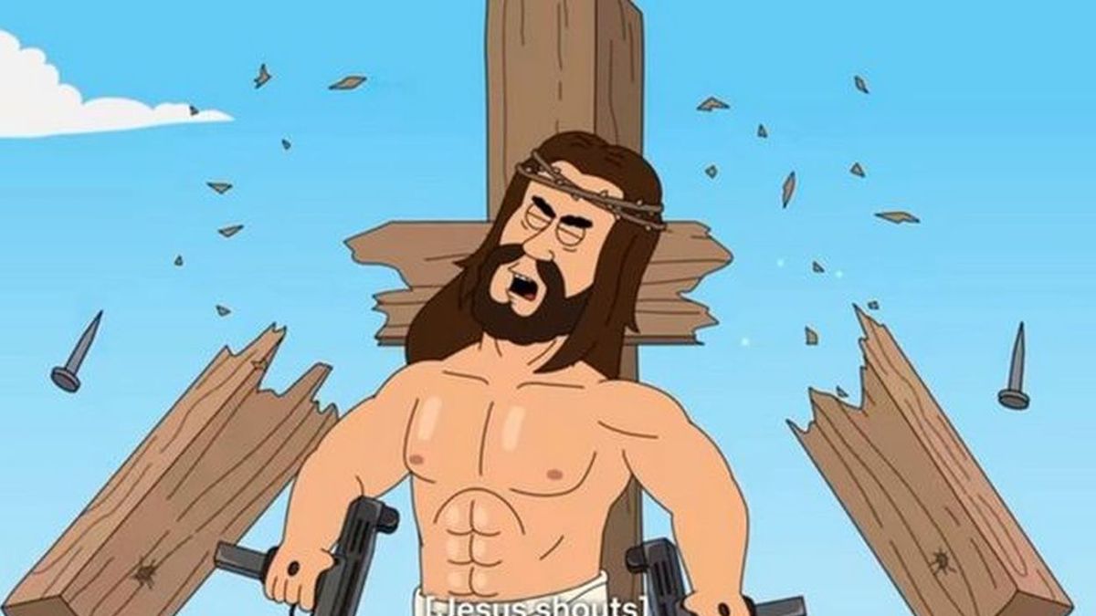 Jezus Chrystus w serialu "Paradise PD"