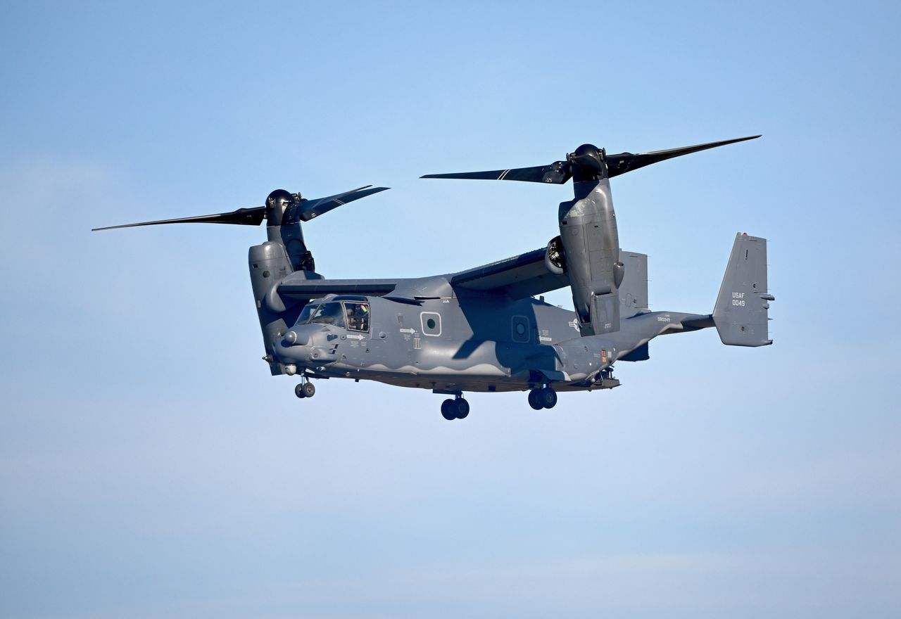 Przyczyny katastrofy V-22B Osprey nie są jeszcze znane