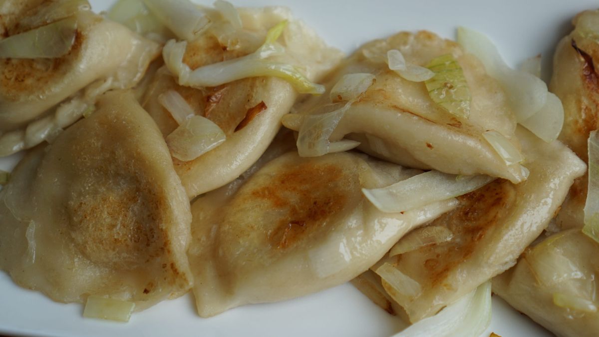 Pierogi ruskie po amerykańsku