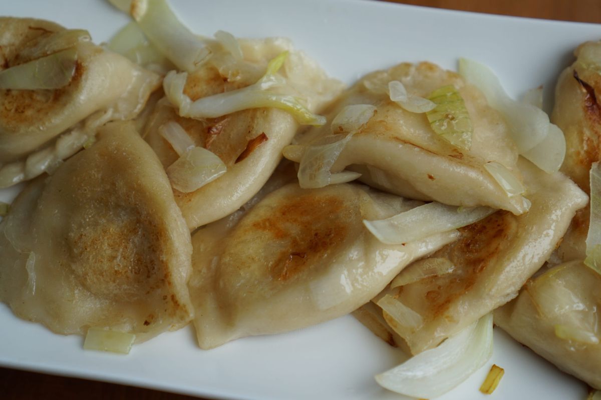 Pierogi ruskie po amerykańsku