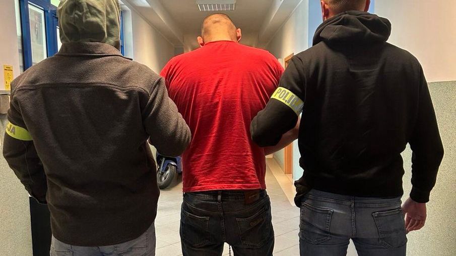 Podejrzany ujęty przez policję