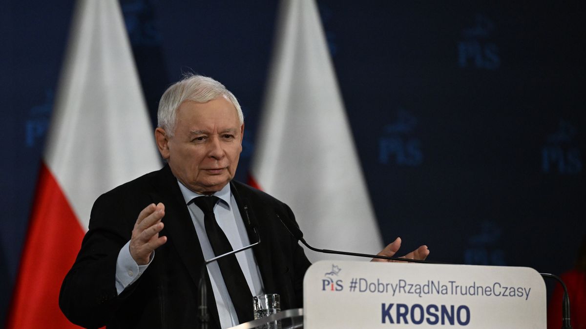 Jarosław Kaczyński powiedział, że PiS nie ponosi odpowiedzialności za problemy z kopalniami. PAP/Darek Delmanowicz