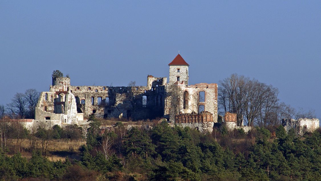 Zamek w Tenczynie.