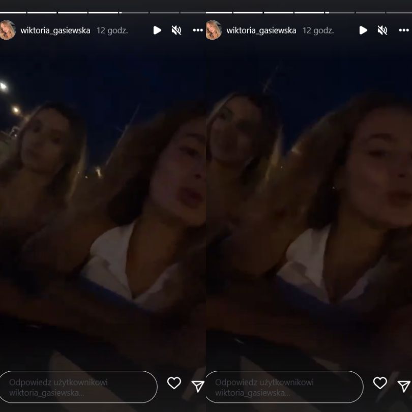 Wiktoria Gąsiewska relacjonuje wakacje nad morzem