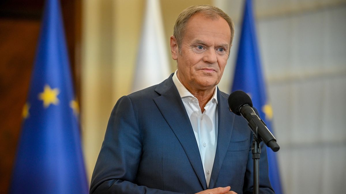 Warszawa, 29.10.2024. Premier Donald Tusk podczas konferencji prasowej po posiedzeniu rządu, 29 bm. w KPRM w Warszawie. (sko) PAP/Marcin Obara