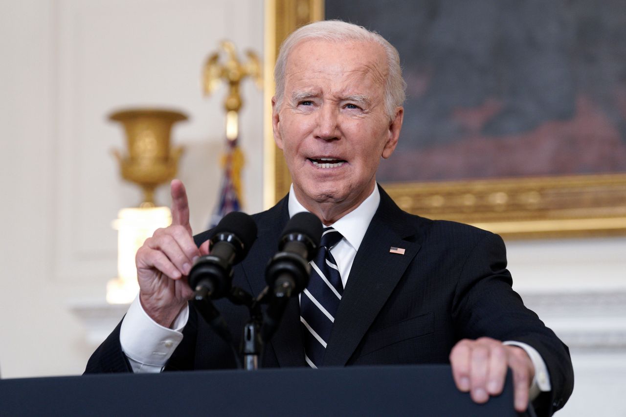 US support for Ukraine and Israel. Biden has a plan