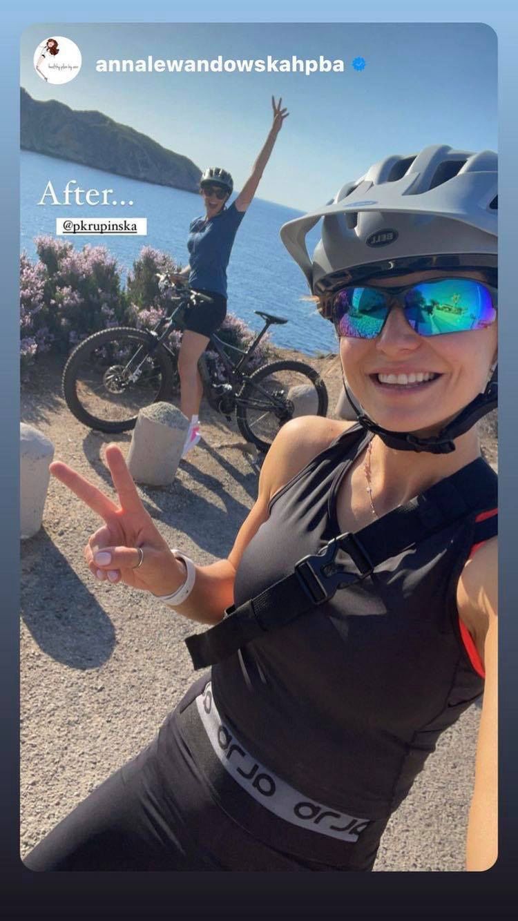 Paulina Krupińska odwiedza Annę Lewandowską