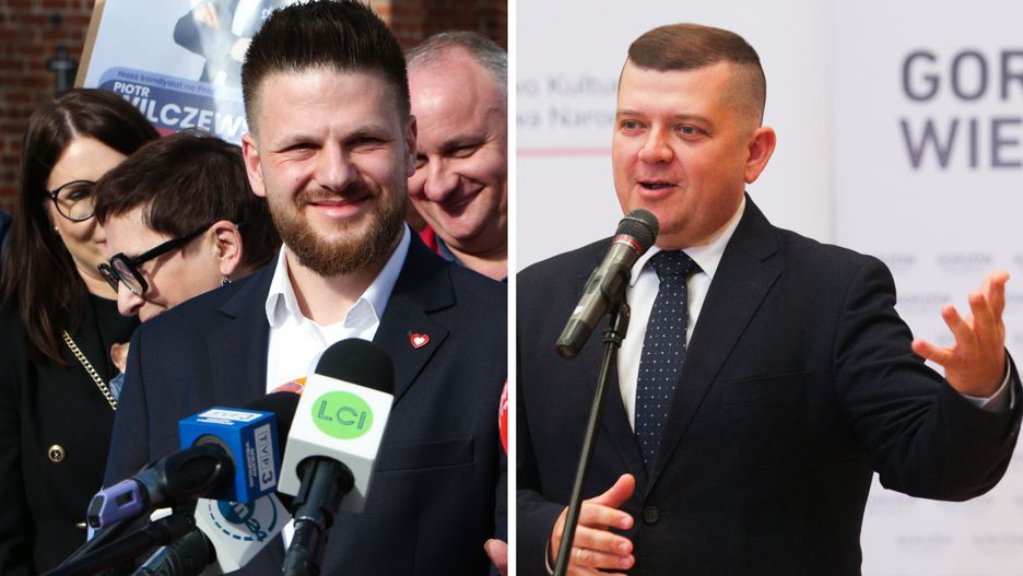 W II turze w wyborach w Gorzowie Wielkopolskim zmierzyli się Piotr Wilczewski (od lewej) i Jacek Wójcicki 