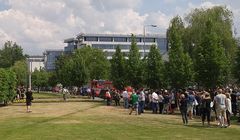 Alarm bombowy i ewakuacja w siedzibach Ringier Axel Springer Polska, Telewizji Polskiej i KRRiT