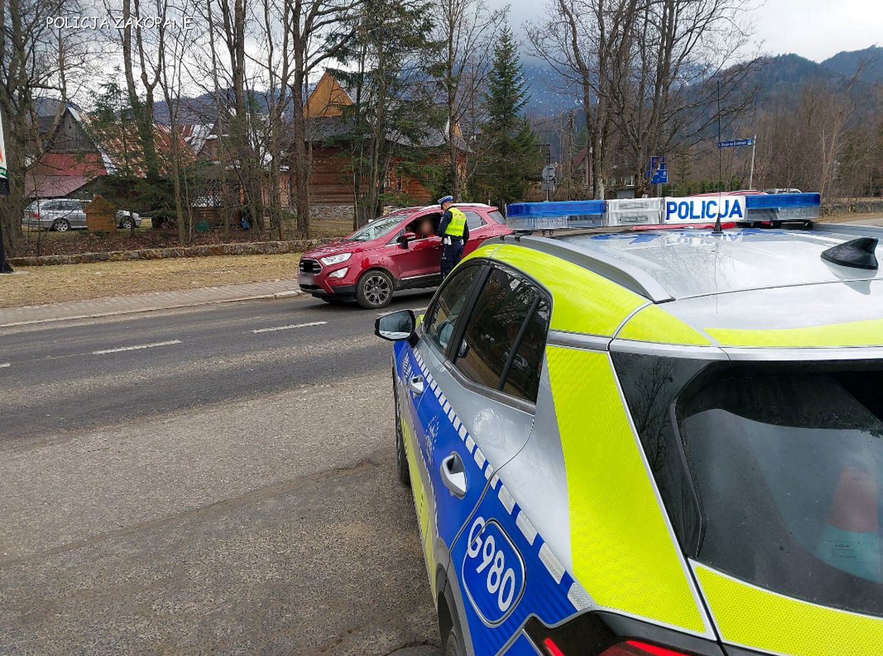"Turysta z Bliskiego Wschodu ukarany" . Policja z Zakopanego apeluje