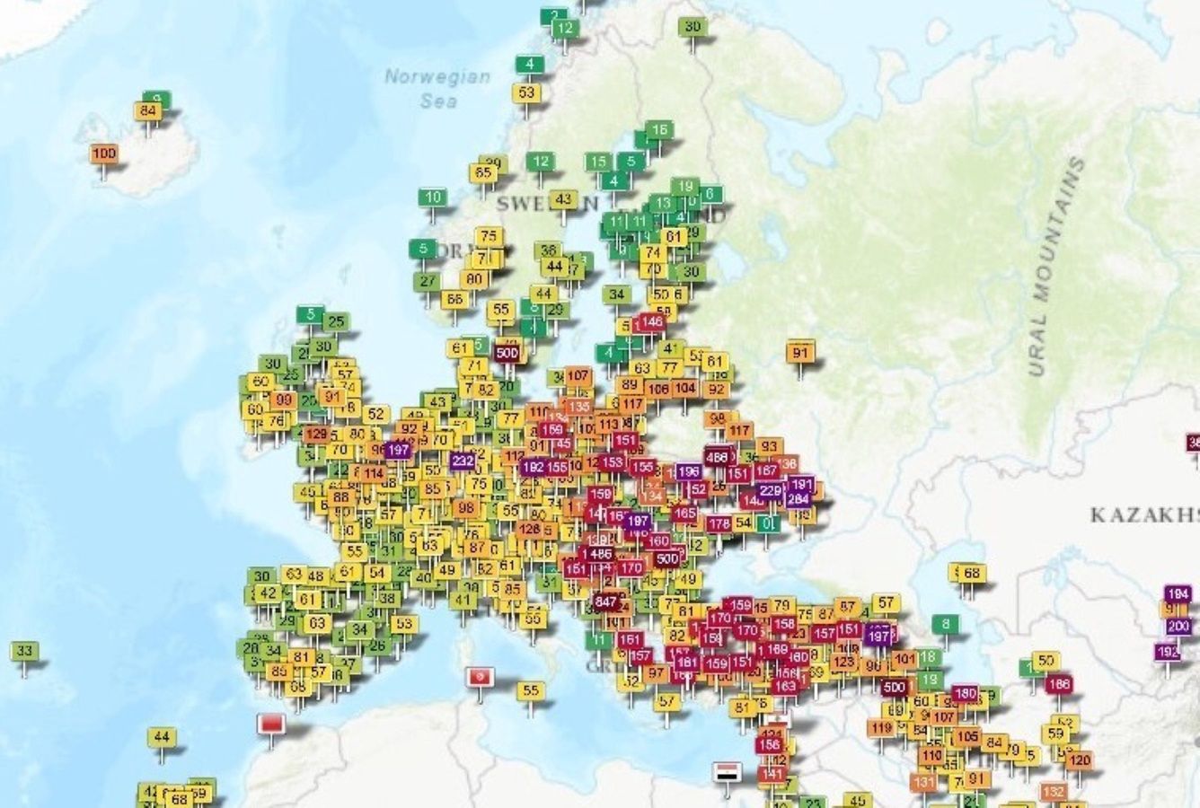 Pył w powietrzu zbiera żniwa. 307 tys. zgonów w Europie w jeden rok