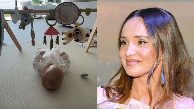 Marina pokazała córkę, ale to widok salonu robi wrażenie