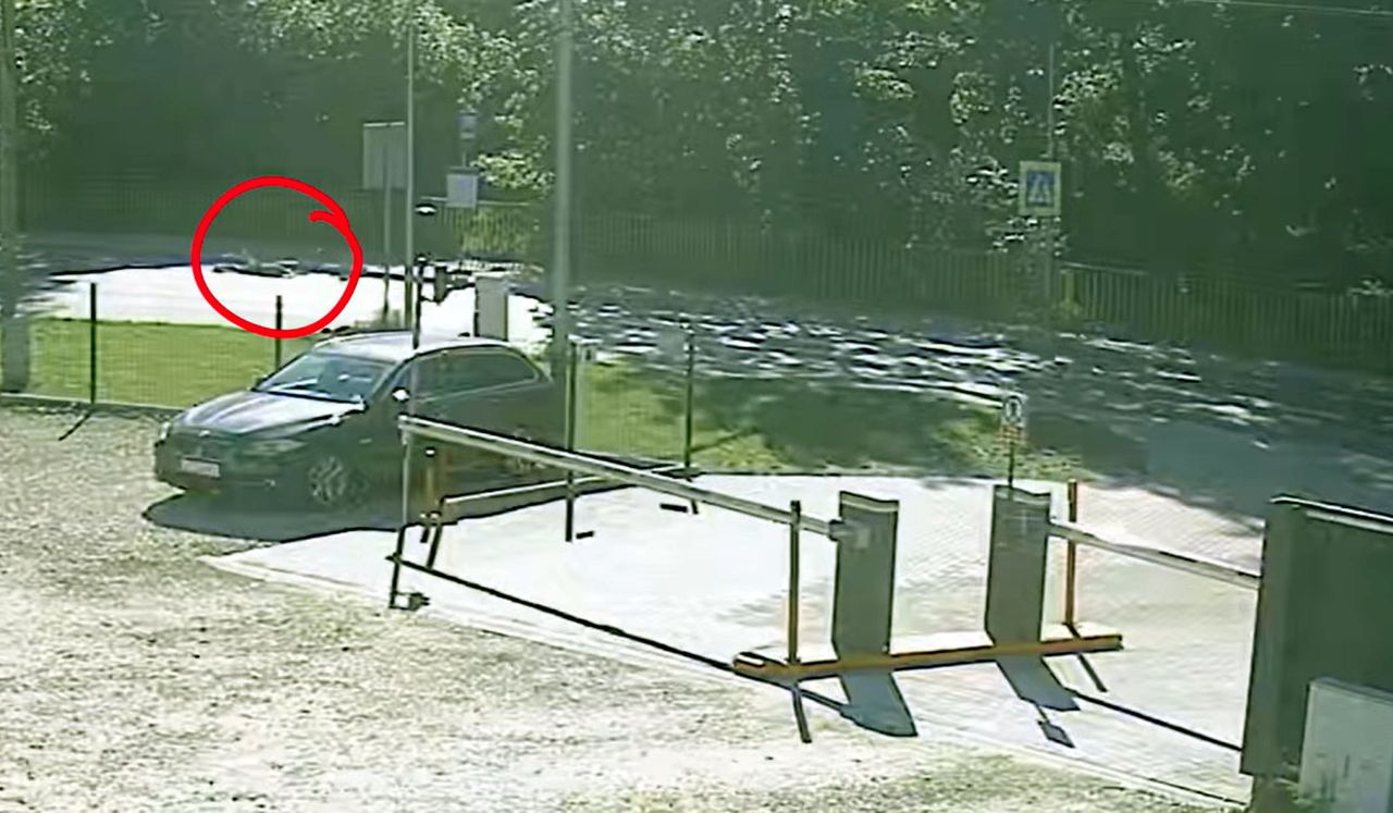 Potrąciła dziewczynę i uciekła. Świadek też odjechał. Policja ma nagrania