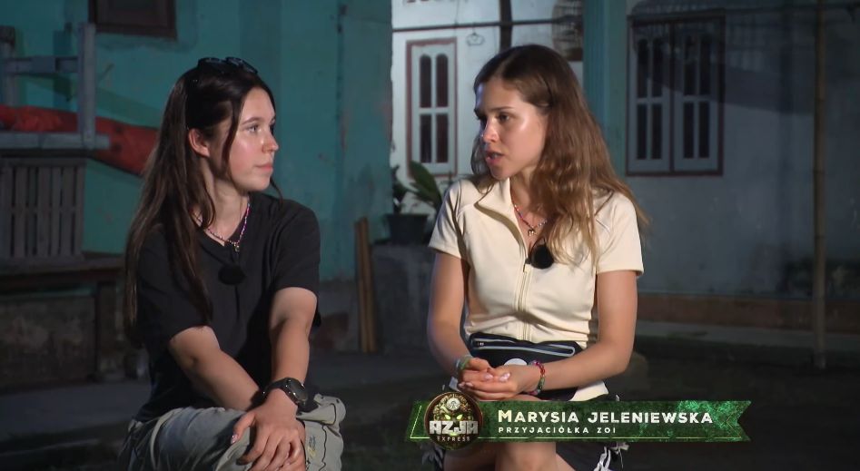 Zoja Skubis i Maria Jeleniewska w "Azja Express" 