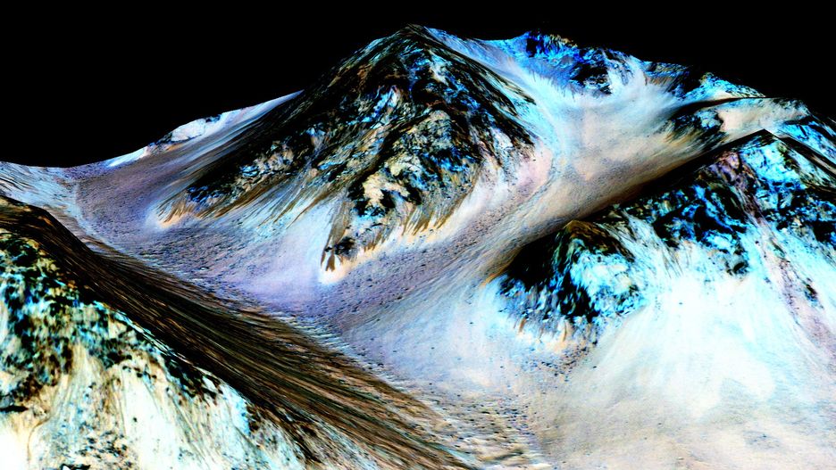 Mars kryje wiele ciekawych miejsc