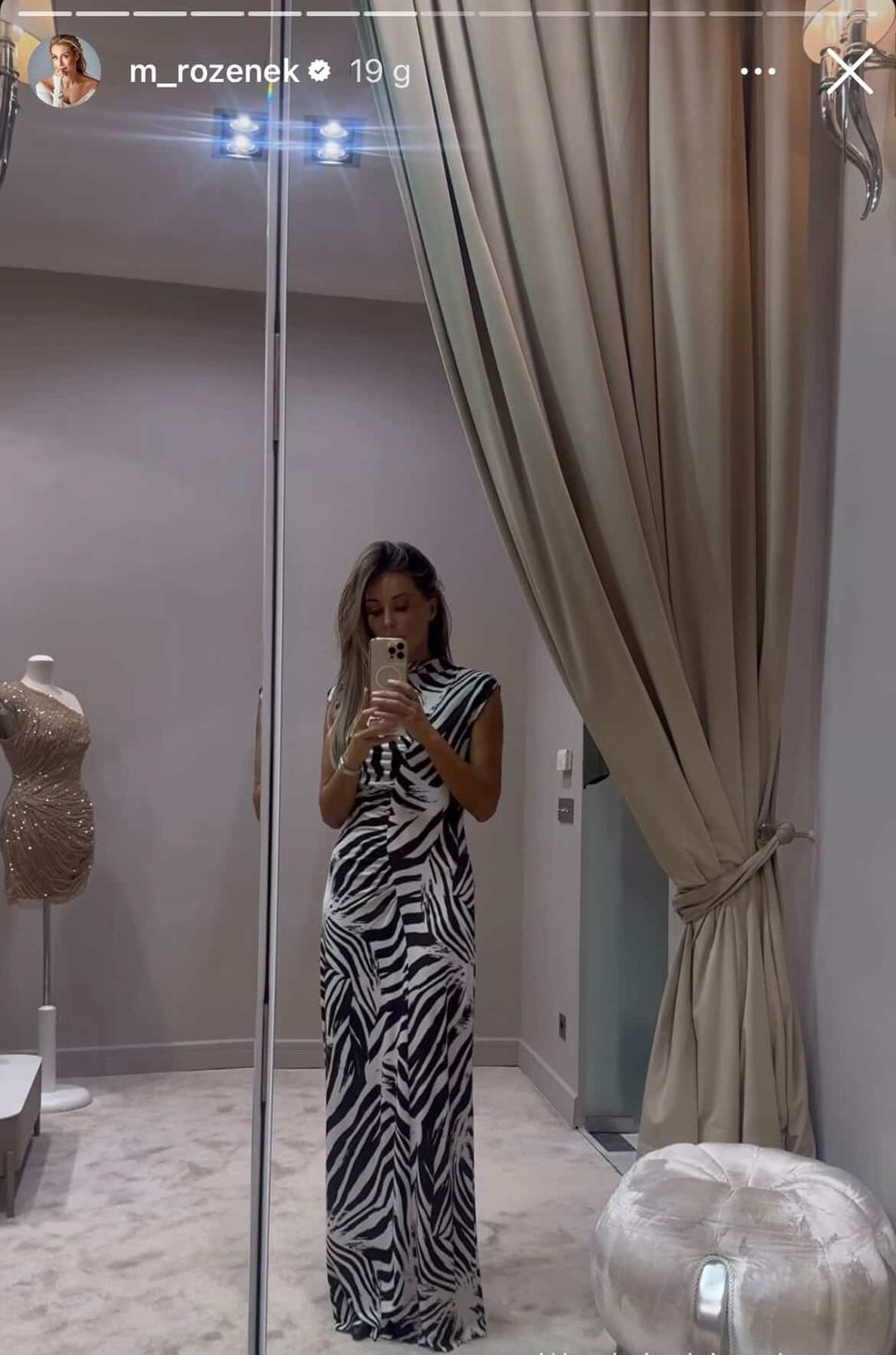 Małgorzata Rozenek-Majdan zachwyciła w sukni w zebrę