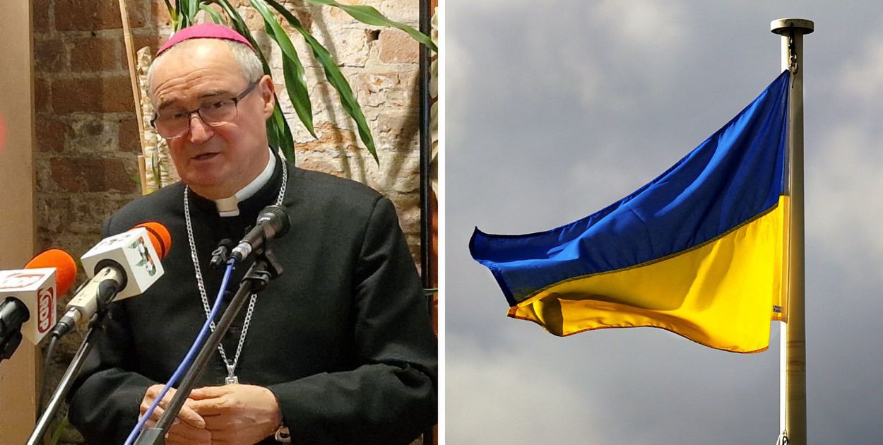 Zbiórka na pomoc Ukrainie w parafiach diecezji płockiej. Komunikat biskupa do wiernych!