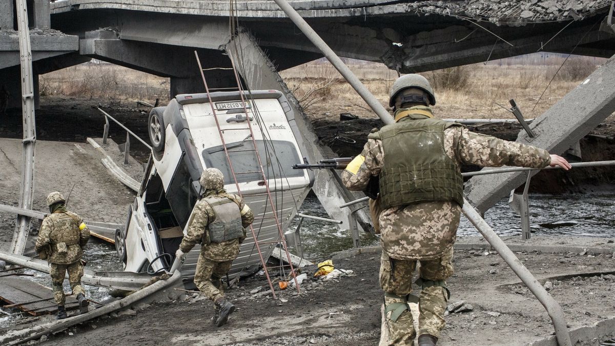 Ewakuacja i walki o Irpin pod Kijowem.