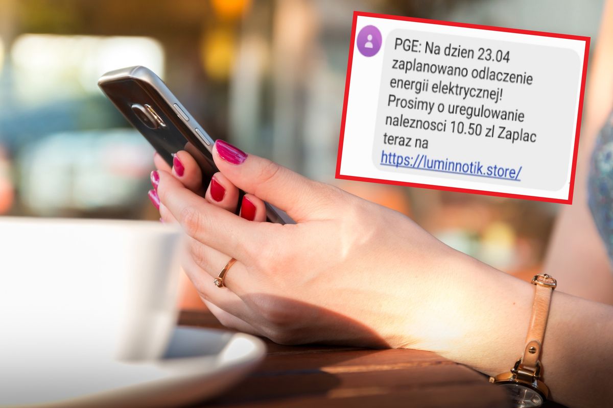 SMS o odłączeniu prądu. Oszuści podszywają się pod popularnych operatorów