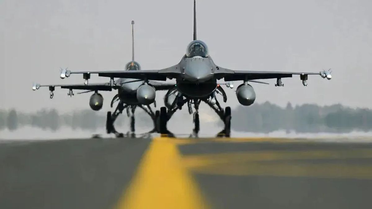 F-16, zdjęcie poglądowe