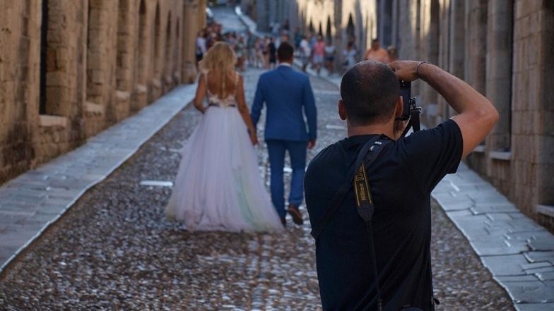 Fotograf i Para Młoda